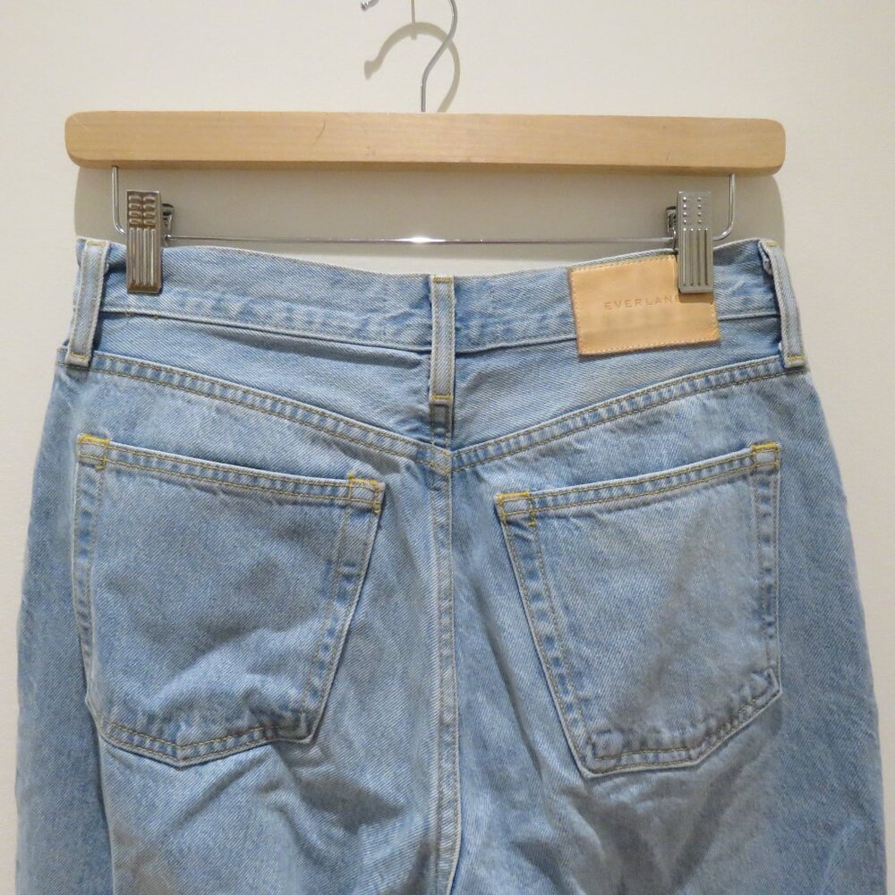 EVERLANE The 90's Cheeky Jeans in Diamond Light Wash Size 26 Minimalist Preppy - Picture 12 of 14